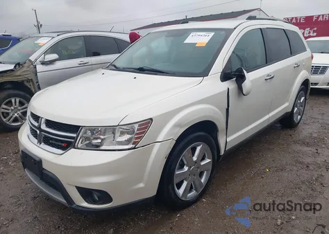 2013 Dodge Journey Crew from USA, damaged, VIN 3C4PDCDG9DT716092